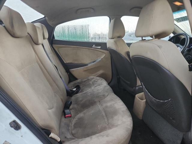 KMHCT4AE5DU348828 - 2013 HYUNDAI ACCENT GLS თეთრი ფოტო 10