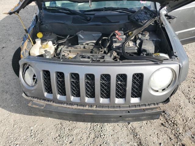 1C4NJPBA9ED529593 - 2014 JEEP PATRIOT SPORT ნაცრისფერი ფოტო 12
