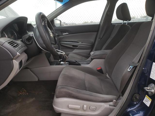 1HGCP26779A125353 - 2009 HONDA ACCORD EX BLUE photo 7