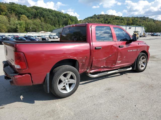 1C6RD7KT2CS167360 - 2012 DODGE RAM 1500 ST წითელი ფოტო 3