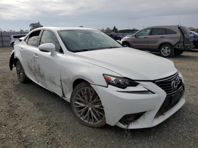 JTHBF1D26E5011232 - 2014 LEXUS IS 250 WHITE photo 4