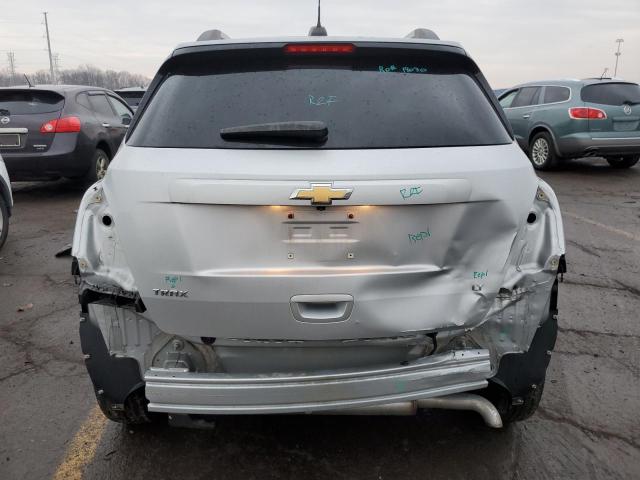 3GNCJLSB8KL303194 - 2019 CHEVROLET TRAX 1LT SILVER photo 6