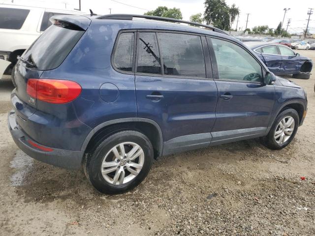 WVGBV7AX4GW588566 - 2016 VOLKSWAGEN TIGUAN S BLUE photo 3