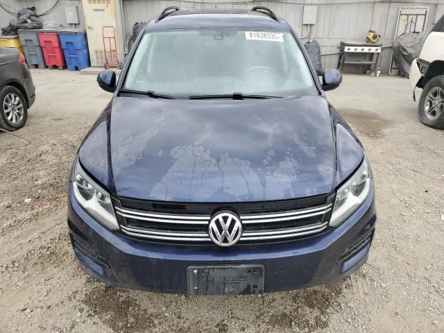 WVGBV7AX4GW588566 - 2016 VOLKSWAGEN TIGUAN S BLUE photo 5