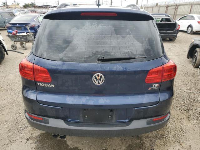 WVGBV7AX4GW588566 - 2016 VOLKSWAGEN TIGUAN S BLUE photo 6