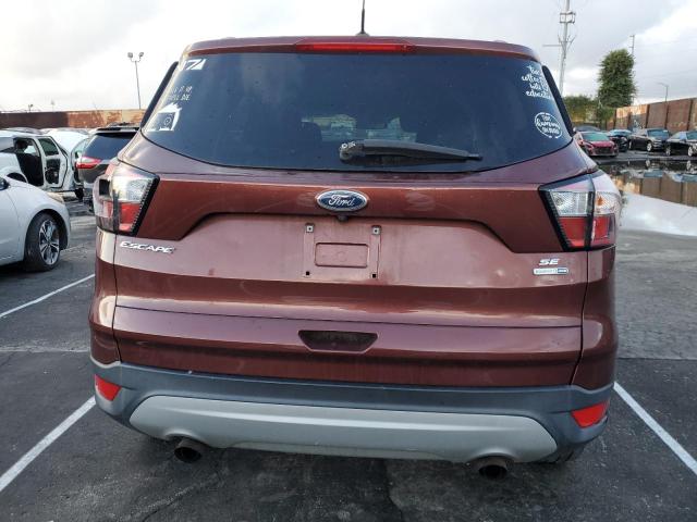 1FMCU9GD0JUB16223 - 2018 FORD ESCAPE SE BURGUNDY photo 6