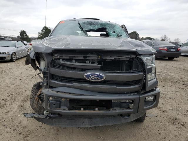 1FTEW1EF4FFA19065 - 2015 FORD F150 SUPERCREW GRAY photo 5