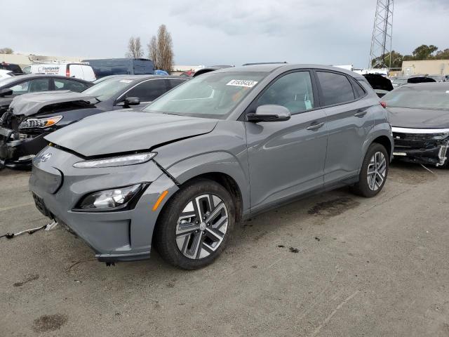 KM8K23AG1PU179180 - 2023 HYUNDAI KONA SE GRAY photo 1