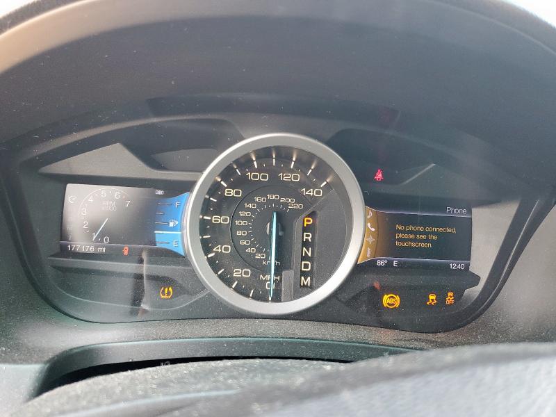 1FM5K7F88DGA54144 - 2013 FORD EXPLORER LIMITED Սև լուսանկար 9