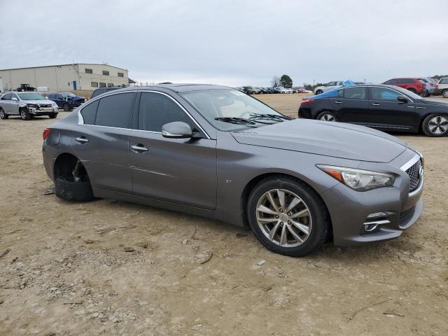 JN1BV7AR1EM681031 - 2014 INFINITI Q50 BASE SILVER photo 4