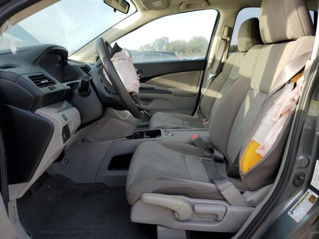 5J6RM4H56DL006824 - 2013 HONDA CR-V EX GRAY photo 7