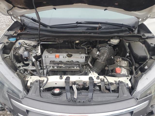 5J6RM3H55CL021565 - 2012 HONDA CR-V EX WHITE photo 12