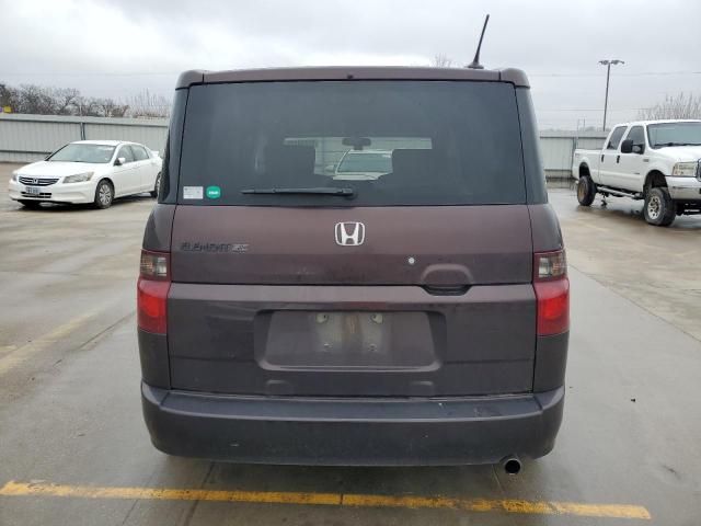 5J6YH18938L015763 - 2008 HONDA ELEMENT SC BURGUNDY photo 6