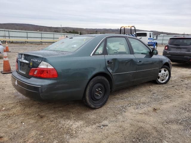 4T1BF28B34U374749 - 2004 TOYOTA AVALON XL GREEN photo 3