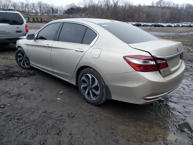 1HGCR2F80GA144715 - 2016 HONDA ACCORD EXL TAN photo 2