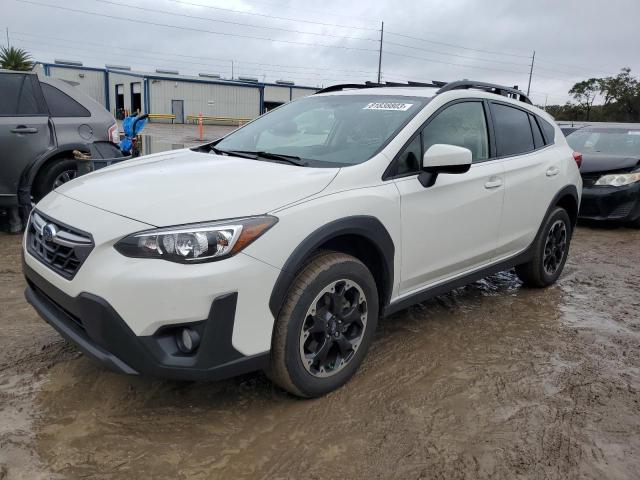 JF2GTAEC5M8250230 - 2021 SUBARU CROSSTREK PREMIUM WHITE photo 1