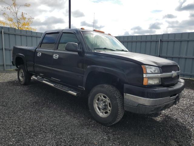 1GCHK23U53F113340 - 2003 CHEVROLET SILVERADO K2500 HEAVY DUTY BLACK photo 4