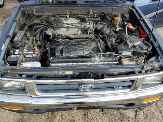 4TAVN13D8RZ279519 - 1994 TOYOTA PICKUP 1/2 TON EXTRA LONG WHEELBASE DX BLUE photo 11