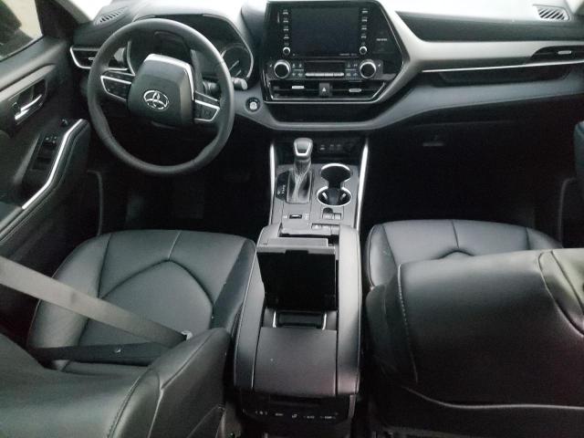 5TDGZRAH9NS552243 - 2022 TOYOTA HIGHLANDER XLE CHARCOAL photo 8