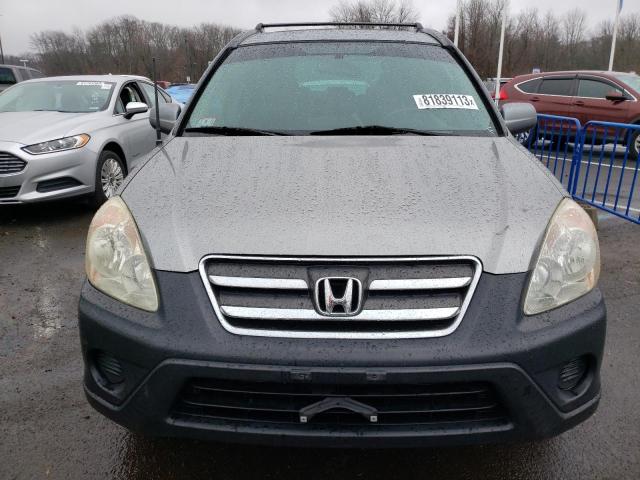 SHSRD78826U401003 - 2006 HONDA CR-V EX GRAY photo 5