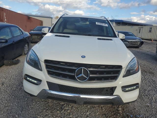 4JGDA5HB4DA197140 - 2013 MERCEDES-BENZ ML 350 4MATIC WHITE photo 5