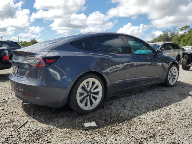 5YJ3E1EA7MF856649 - 2021 TESLA MODEL 3 GRAY photo 3