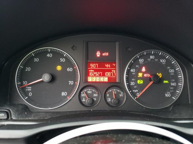 3VWEF71K77M085775 - 2007 VOLKSWAGEN JETTA WOLFSBURG 黑色 照片 9