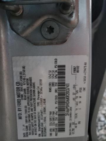 3FA6P0HD6KR203741 - 2019 FORD FUSION SE 银色 照片 13