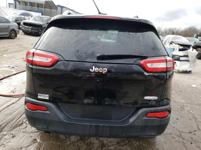 1C4PJLCB7JD596874 - 2018 JEEP CHEROKEE LATITUDE BLACK photo 6