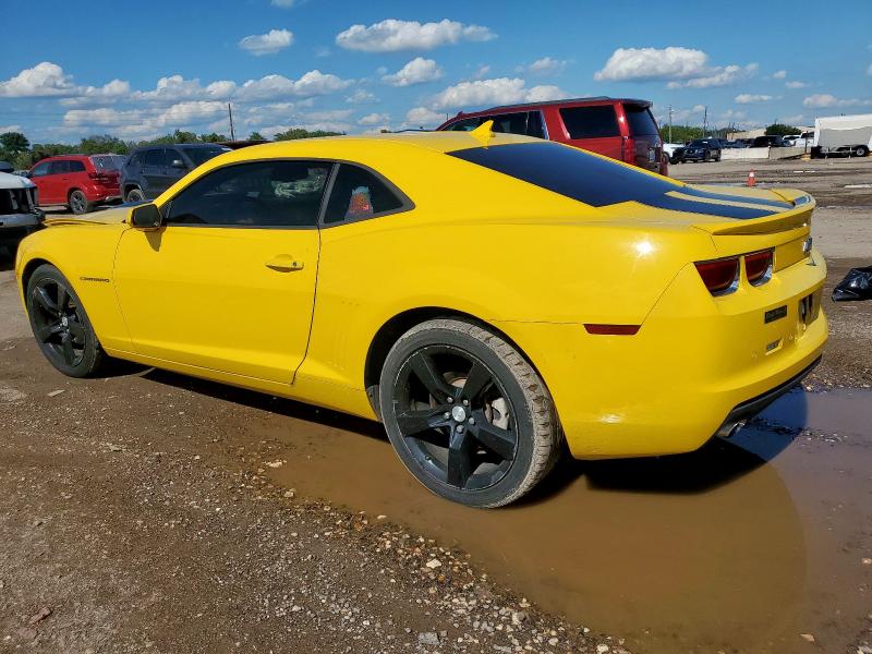 2G1FC1E3XC9144913 - 2012 CHEVROLET CAMARO LT YELLOW photo 2