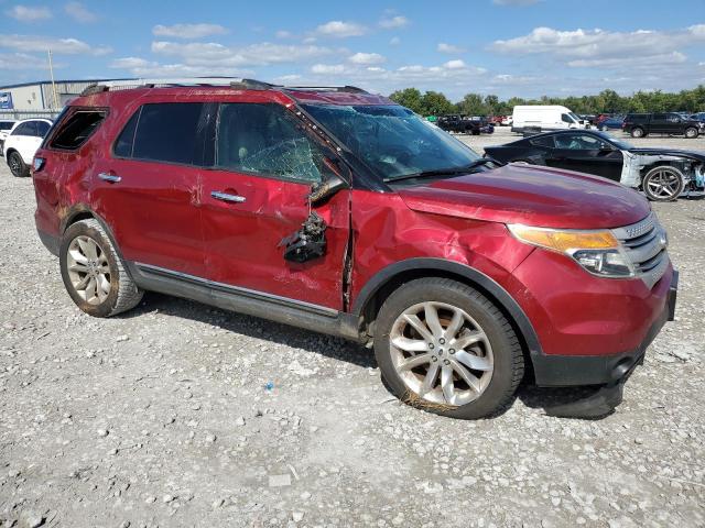 1FM5K7D81EGA89564 - 2014 FORD EXPLORER XLT მუქწითელი ფოტო 4