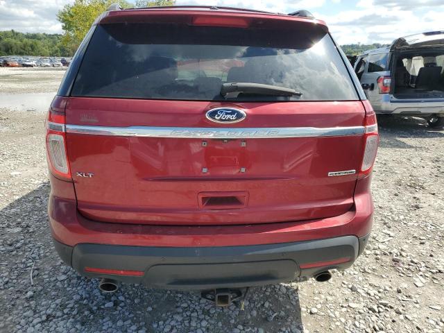 1FM5K7D81EGA89564 - 2014 FORD EXPLORER XLT მუქწითელი ფოტო 6