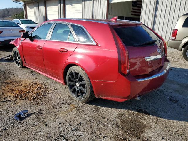 1G6DP8EV5A0124947 - 2010 CADILLAC CTS PREMIUM COLLECTION RED photo 2