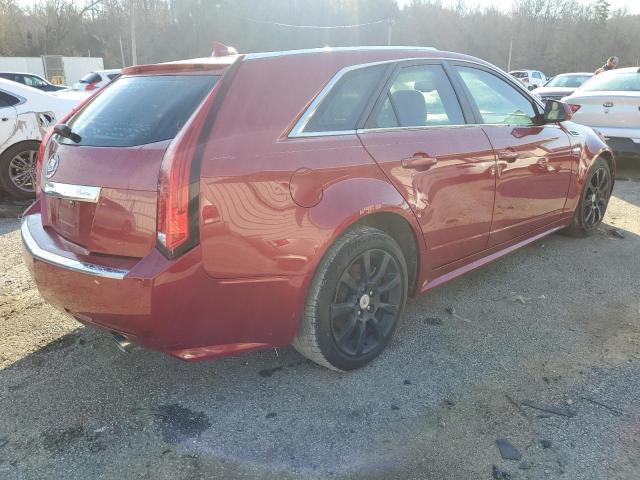 1G6DP8EV5A0124947 - 2010 CADILLAC CTS PREMIUM COLLECTION RED photo 3