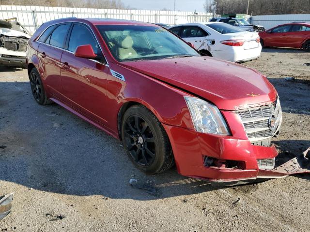 1G6DP8EV5A0124947 - 2010 CADILLAC CTS PREMIUM COLLECTION RED photo 4