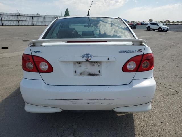 1NXBR30E86Z605506 - 2006 TOYOTA COROLLA CE WHITE photo 6