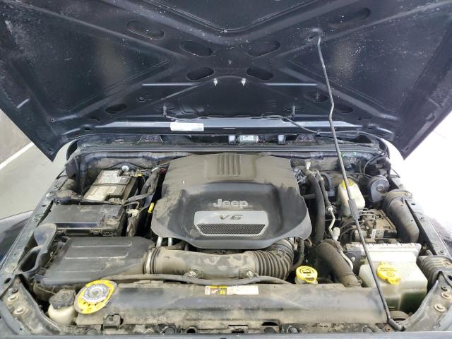 1C4BJWEG5GL154033 - 2016 JEEP WRANGLER UNLIMITED SAHARA BLACK photo 12