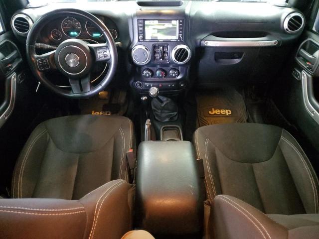 1C4BJWEG5GL154033 - 2016 JEEP WRANGLER UNLIMITED SAHARA BLACK photo 8