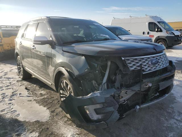 1FM5K8HTXGGC66104 - 2016 FORD EXPLORER PLATINUM CHARCOAL photo 4