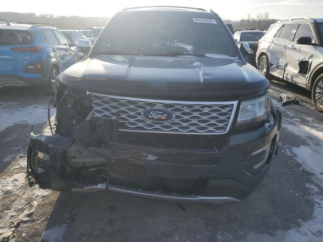 1FM5K8HTXGGC66104 - 2016 FORD EXPLORER PLATINUM CHARCOAL photo 5