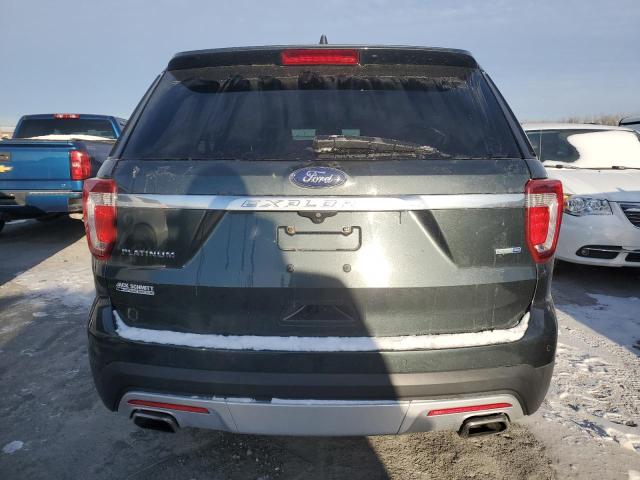 1FM5K8HTXGGC66104 - 2016 FORD EXPLORER PLATINUM CHARCOAL photo 6