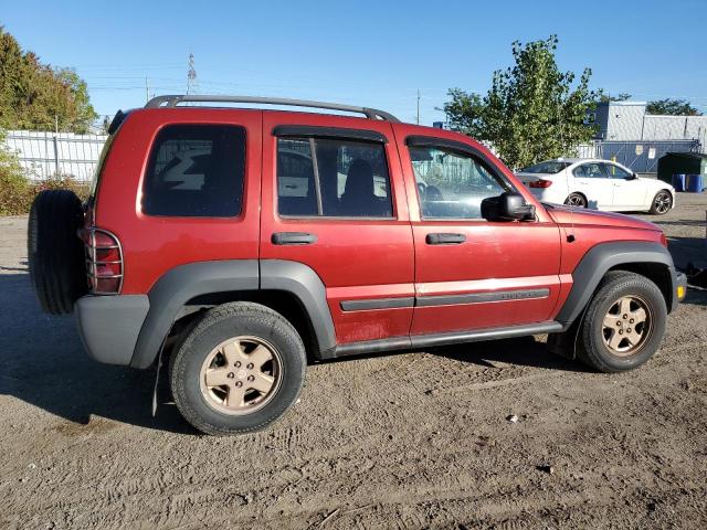 1J4GL48596W224400 - 2006 JEEP LIBERTY SPORT Қызыл фото 3