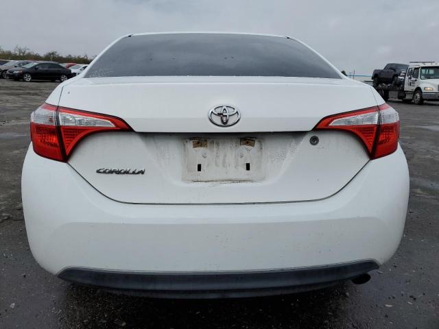 5YFBURHE9FP303505 - 2015 TOYOTA COROLLA L WHITE photo 6