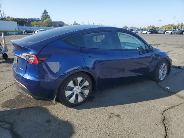 7SAYGDEE7RF005563 - 2024 TESLA MODEL Y Azul foto 3