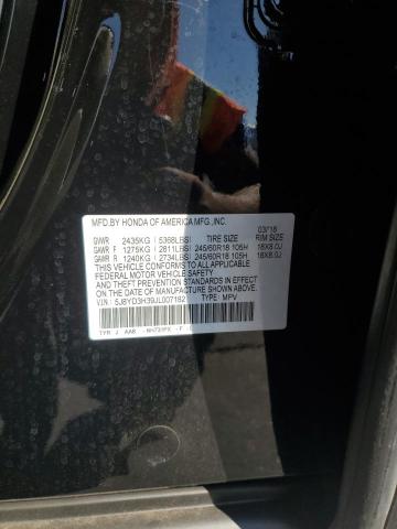 5J8YD3H39JL007182 - 2018 ACURA MDX Schwarz Foto 14
