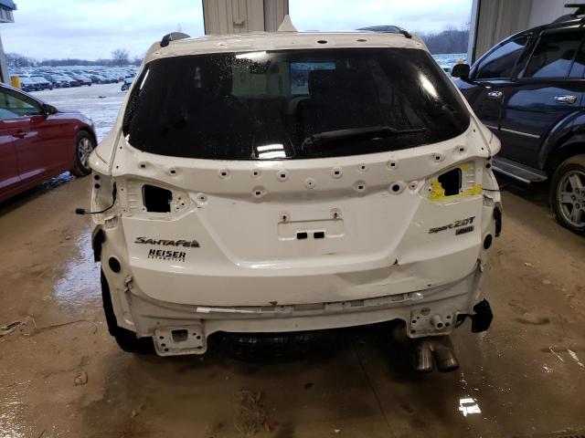 5XYZUDLA1DG081369 - 2013 HYUNDAI SANTA FE S WHITE photo 6