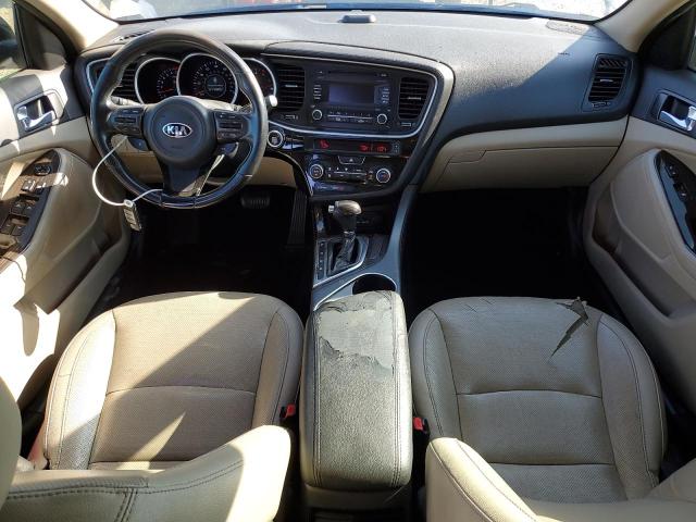 5XXGN4A75FG389762 - 2015 KIA OPTIMA EX BLACK photo 8