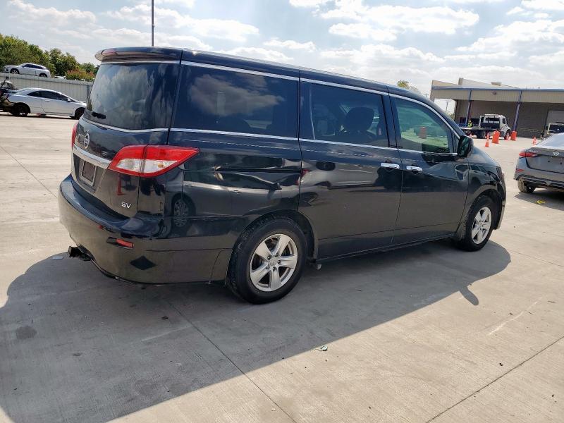 JN8AE2KP2D9061416 - 2013 NISSAN QUEST S BLACK photo 3