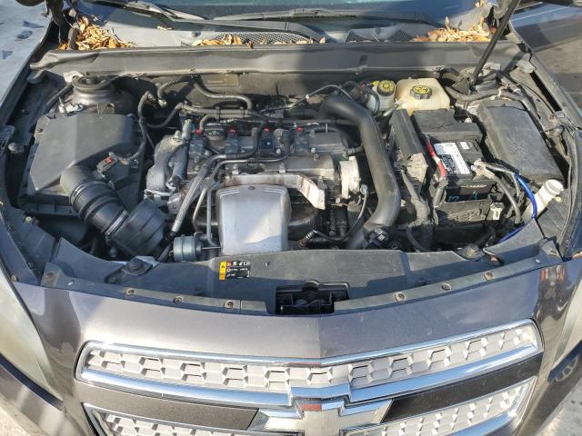 1G11J5SX5DF159875 - 2013 CHEVROLET MALIBU LTZ ნაცრისფერი ფოტო 11