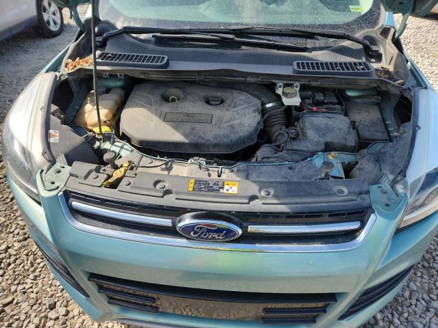 1FMCU0J9XDUD10035 - 2013 FORD ESCAPE TITANIUM GREEN photo 12